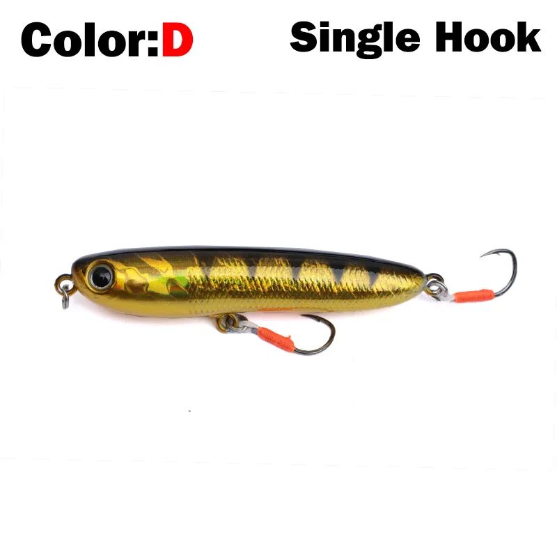 Isca de Pesca Flutuante OUTKIT Pencil StickBait 7g Wobblers Iscas Topwater Crankbait Artificiais para Arremesso Longo Hard Bait