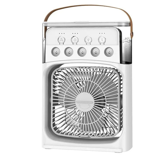 Portable 3 in 1 Mini Ac Air Cooler Fan for Home Products Conditioner Household Small Night LED Humidifier Lights Camping Room