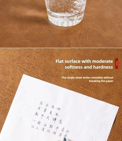 Retro Mousepad Large Mouse Pad Waterproof Non-slip PU Suede Desk Mat Computer Keyboard Desk Pad Mouse Mats Gaming Accessories