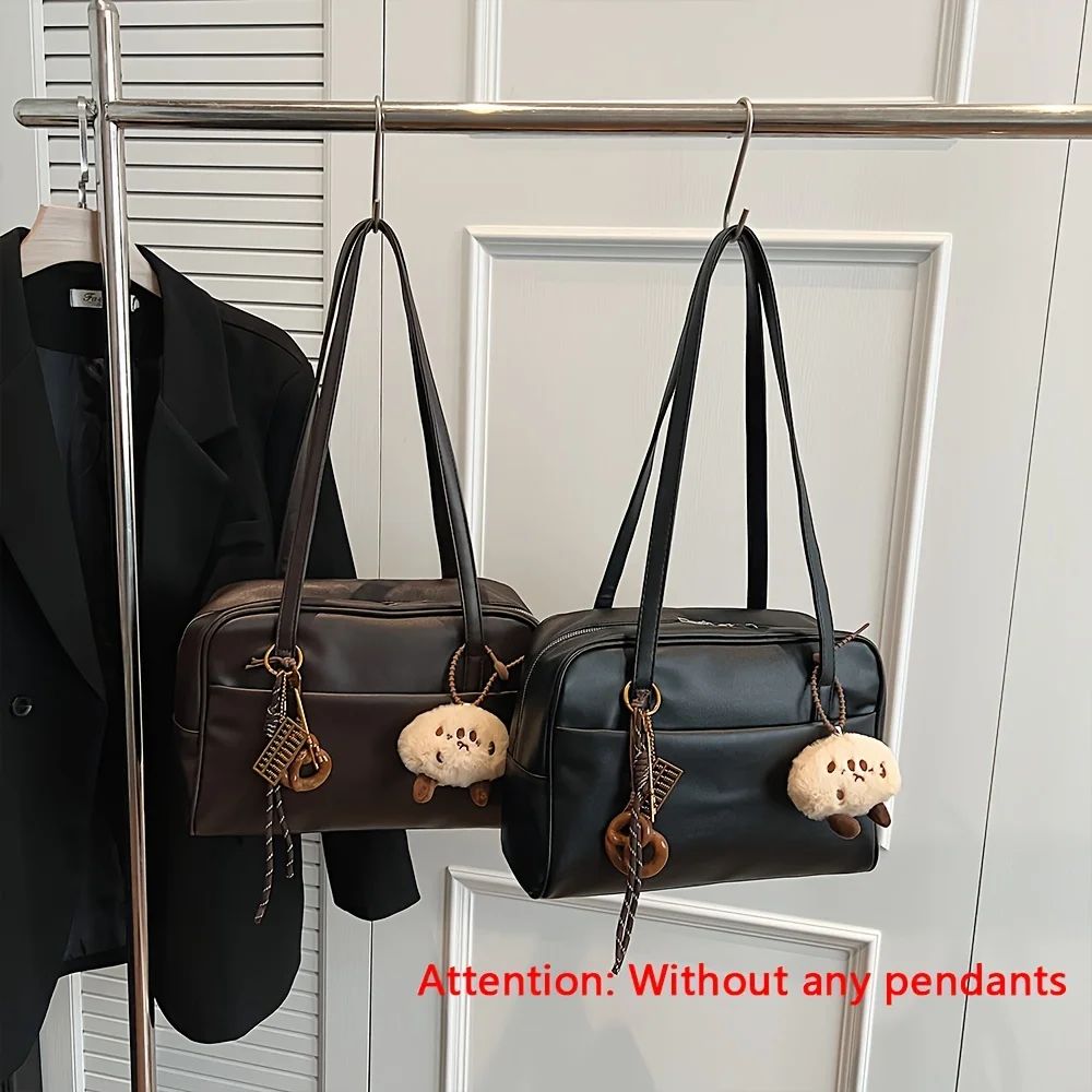 Women's Vintage Korean Style Single Shoulder Bag - Convertible Crossbody/Handbag, Women's Handbag, Underarm Bag, Crossbody Bag