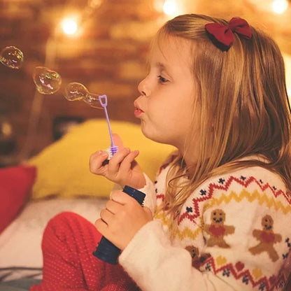 50/10PCS Snowflake Bubble Tube Clear Empty Bubbles Soap Bottles Wedding Gifts for Guests Birthday Party Decorations Kids Toys
