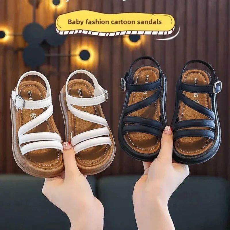 Baby Girls Sandals Summer Casual Children Sandals Girls Flat Shoes Fashion Casual Non Slip Kids Beach Shoes sandalias de mujer