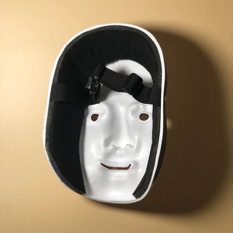 Horror Cosplay Anime Halloween Mask Japanese Noh Opera Huoying Tang Monk Costume Sun Jilang Mask Prajna Leech Masks Event Party