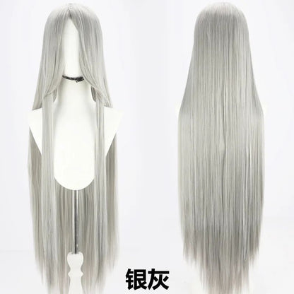 Perucas sintéticas de cabelo rosa com volume de ar, seda de cabelo macia de alta temperatura, cabelo a granel, peruca longa, cacheada, de ondas grandes, lisa, para Cosplay