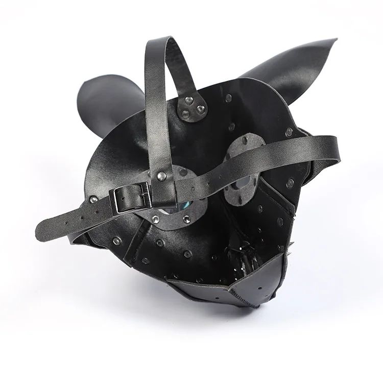 Bunny Mask Halloween Masque Three-dimensional Steampunk Bunny Carnival Leather Mask PU Rabbit Cosplay Masks 3D Rabbit Masque