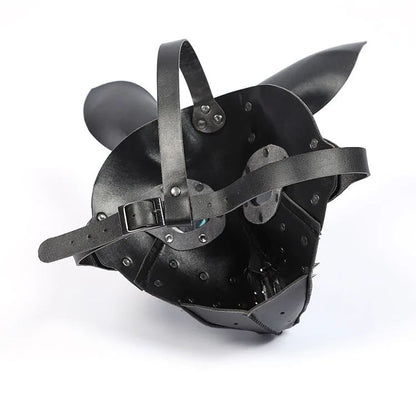 Bunny Mask Halloween Masque Three-dimensional Steampunk Bunny Carnival Leather Mask PU Rabbit Cosplay Masks 3D Rabbit Masque