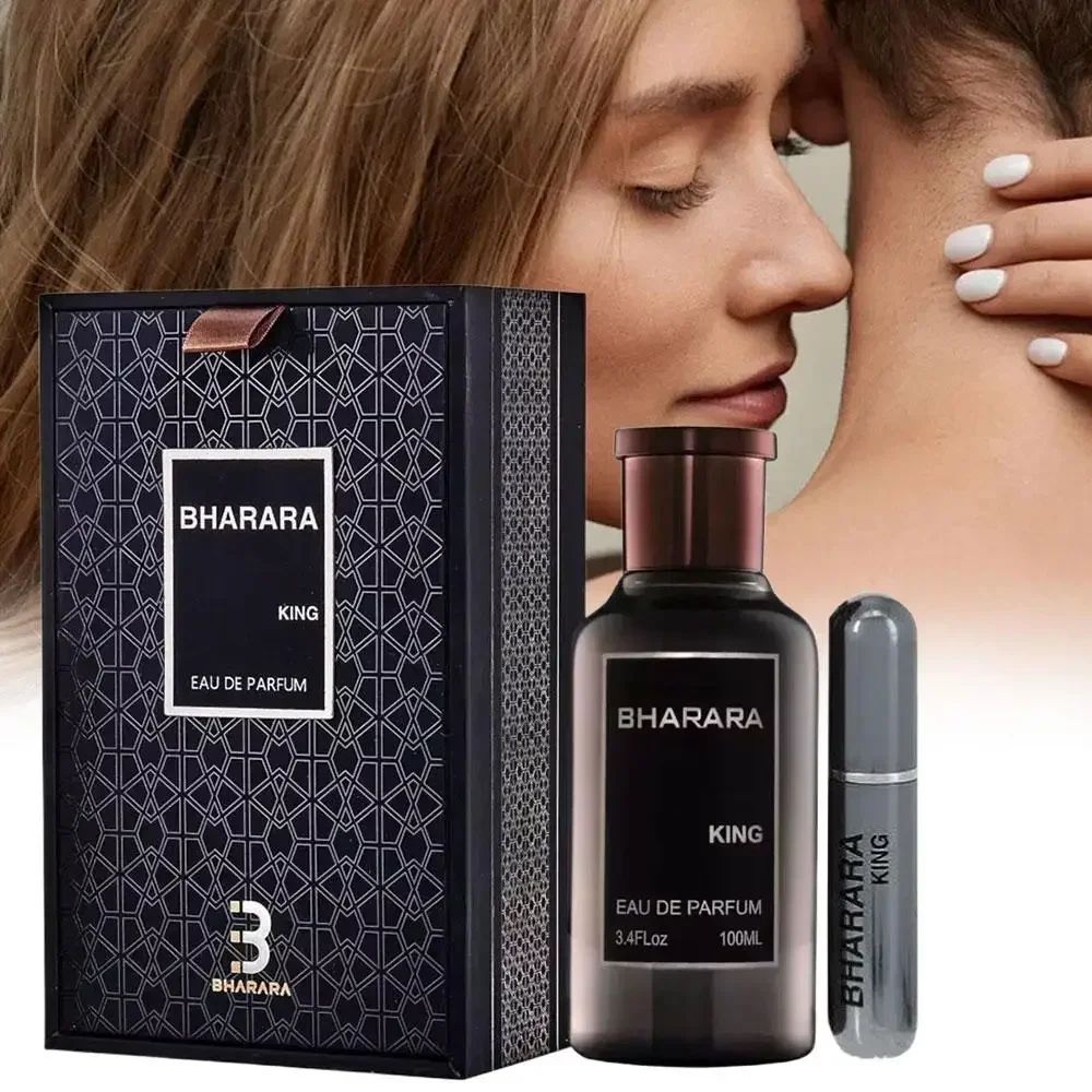 100ML Bharara King Eau De Parfum For Men 3.4 Oz Eau De Parfum Spray New In Packaging Sealed High-end Gift Box Perfume