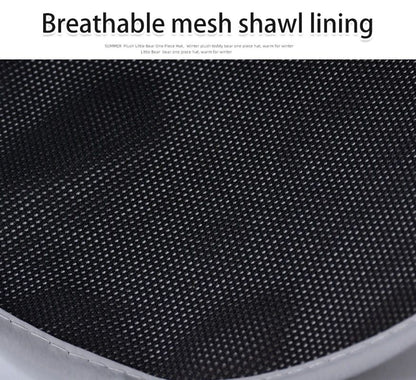 Summer MEN Shawl Fisherman Hat Quick Drying Breathable Sunshade Hat Outdoor Sun Protection Fishing Hat