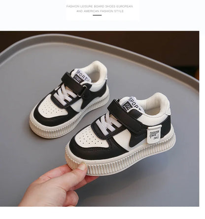 Children's 2023 New Design Sneakers Boys Fashion Sport Shoes Girls Casual Shoes Breathable Non-slip Student Shoes Kids Footwears