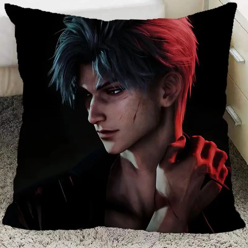 Game Love and Deepspace Sylus Pillow and Pillowcase Double Sided Pattern Throw Pillows 40x40cm