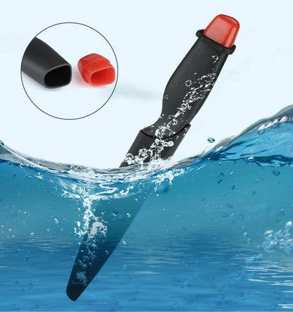 Faca Afiada para Peixe Cabo Oco de Plástico Faca de Filé de Peixe Faca de Desossar Aço Inoxidável Cutelo de Carne Descascador de Frutas de Cozinha