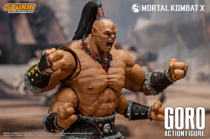 ?MT?Original Storm Collectibles Mortal Kombat GORO Action Figure Model Toys