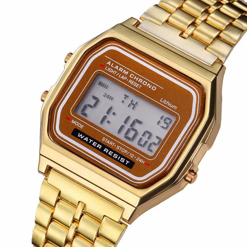 New Digital LED Watch For Men Multifunction Alarm Electronic Clock Waterproof Simple Men Women Stopwatch LED Watches Clocks