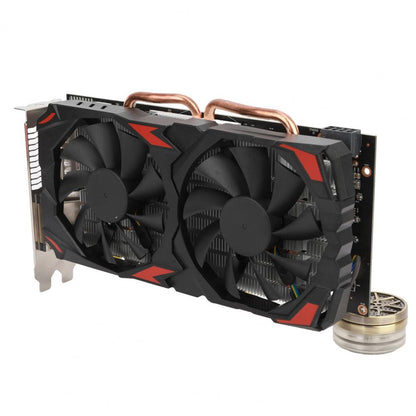 RX580 8G 256Bit Graphics Card GDDR5 Memory Video Gaming Card Dual Cooling Fan PCIE3 0x16 for Desktop Computer Card