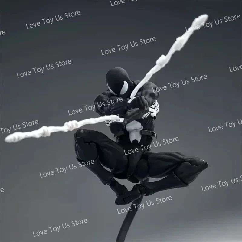 Conjunto de Brinquedos Original de Figuras de Ação Anime do Homem-Aranha, Traje Simbionte e Aranha Escarlate - Conjunto de Presente Colecionável