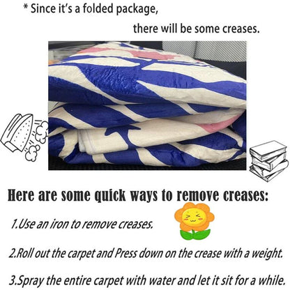 Creative Car Pattern Carpet Children's Bedside Soft Floor Mat Anti-fouling Anti-slip Crawling Pad Kitchen Footpad Home Decor Rug