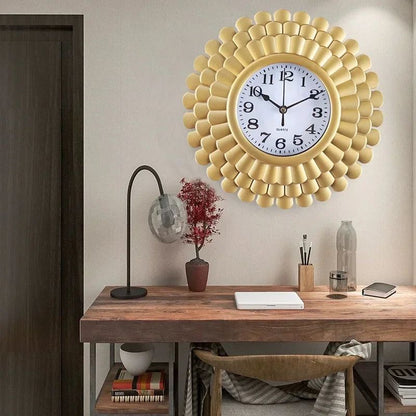 Retro home wall decoration clock font clear wall clock travel time accurate border three-dimensional hanging quartz clock