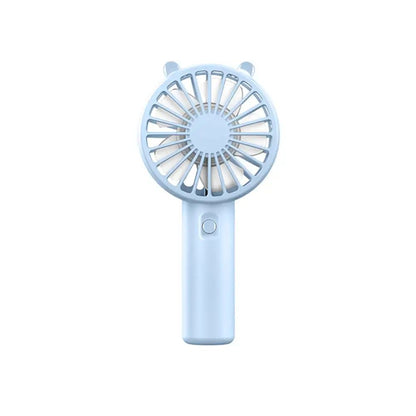 Portable Handheld Fan Small Cooling Fan USB Rechargeable Eyelash Eyelash Mute Cooler Handheld Fan Mini USB Rechargeable Desk