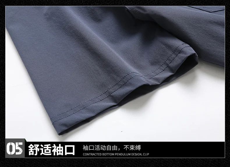 Summer Tactical Shirts Men Work Short Sleeve Shirt Outdoor Breathable Quick Dry Multi-pocket Cargo Camp Hike Short Sleeved Shirt