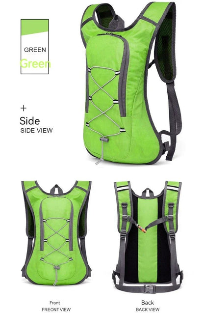 Mochila de Corrida Off-road Poliéster Mochila Ciclismo Maratona Mochila Esportiva para Caminhada e Montanhismo ao ar Livre