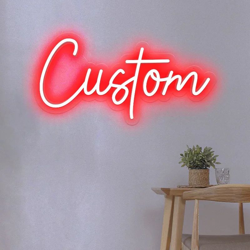 Custom your Personalised Name Neon Sign Light for girls/boys Birthday Gifts Party Bar Wedding Room Wall Decoration Neon Led Sign