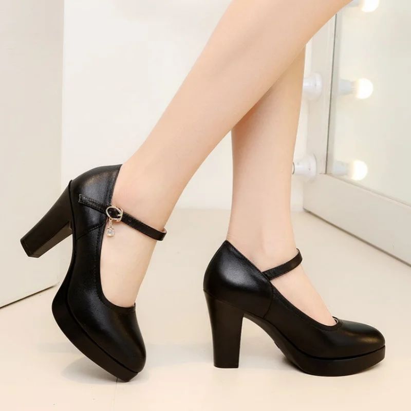 Fashion New Elegant/Comfortable Party Pu Wedding High Heels Spring/Autumn Rhinestone Sexy Prom Women's Shoes Zapatos Mujer