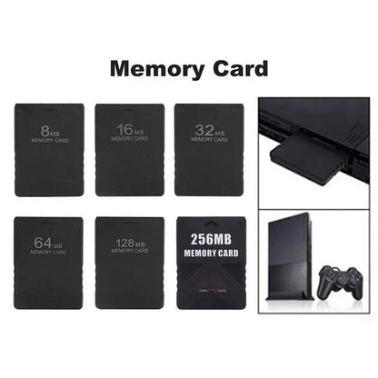 Cartão de Memória 8M/16M/32M/64M/128M/256M para PS2 Cartão Estendido Salvar Dados de Jogo Módulo Stick para Console PS2