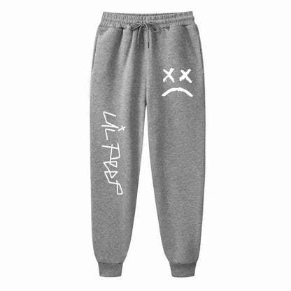 Calça de corrida estilo novo Lil Peep Cry Baby masculina, macia, para musculação, joggers, moletom, calças compridas, treinamento esportivo