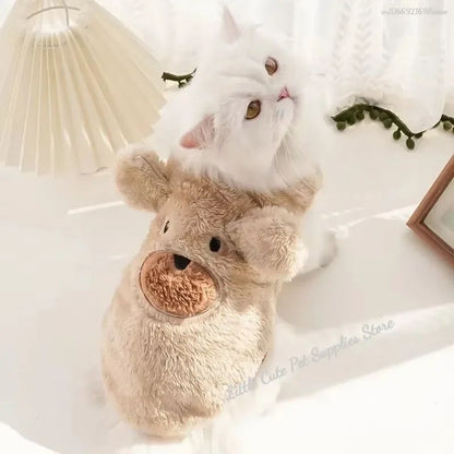 Cute Dog Clothes Winter Vest For Small Dogs Cats Warm Pets Sweater Soft Flannel Puppy Puffer Jacket Dog Accessories Supplies Xxs
