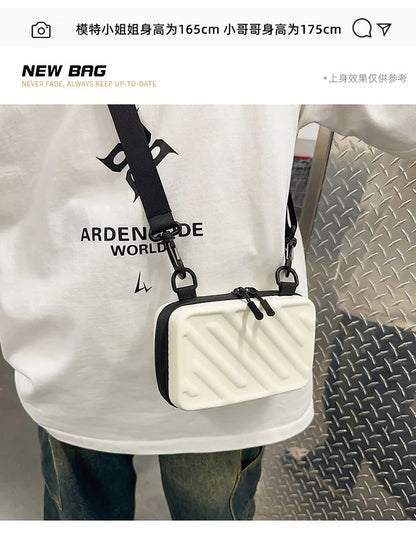 2025 New Men's Bag Fashion Trend Shoulder Bag High Quality Design Crossbody Bag PU Light Luxury Handbags ????? HOT SALE