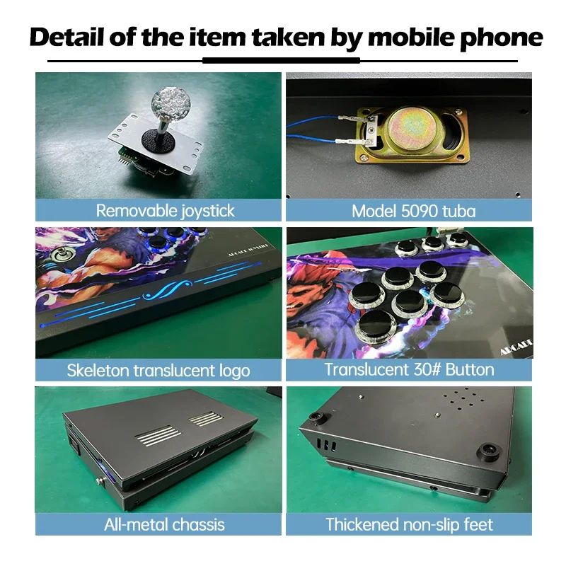 14-Inch 3D Pandora  26800 in 1 Console Folding Portable Arcade Console Pandora DX Box 720P HD Screen Mini Arcade Moonlight