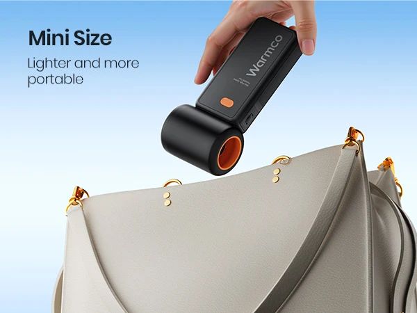 Handheld USB Turbo Fan  Super Strong Airflow Infinite Speed Adjustment Long-Lasting Battery Rechargeable Multipurpose Pocket Fan