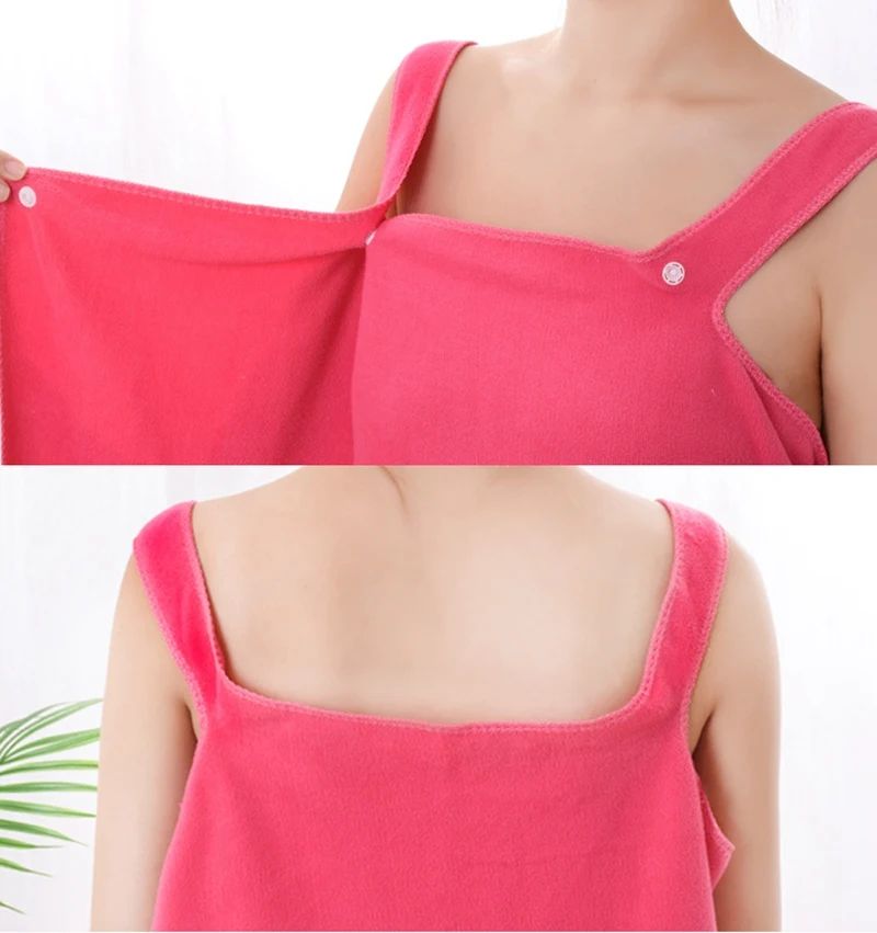 Wonderlife Women Quick Dry Magic Bathing Towel Spa Bathrobes Wash Clothing Sexy Wearable Microfiber Beach Towels Bathrooms Towel