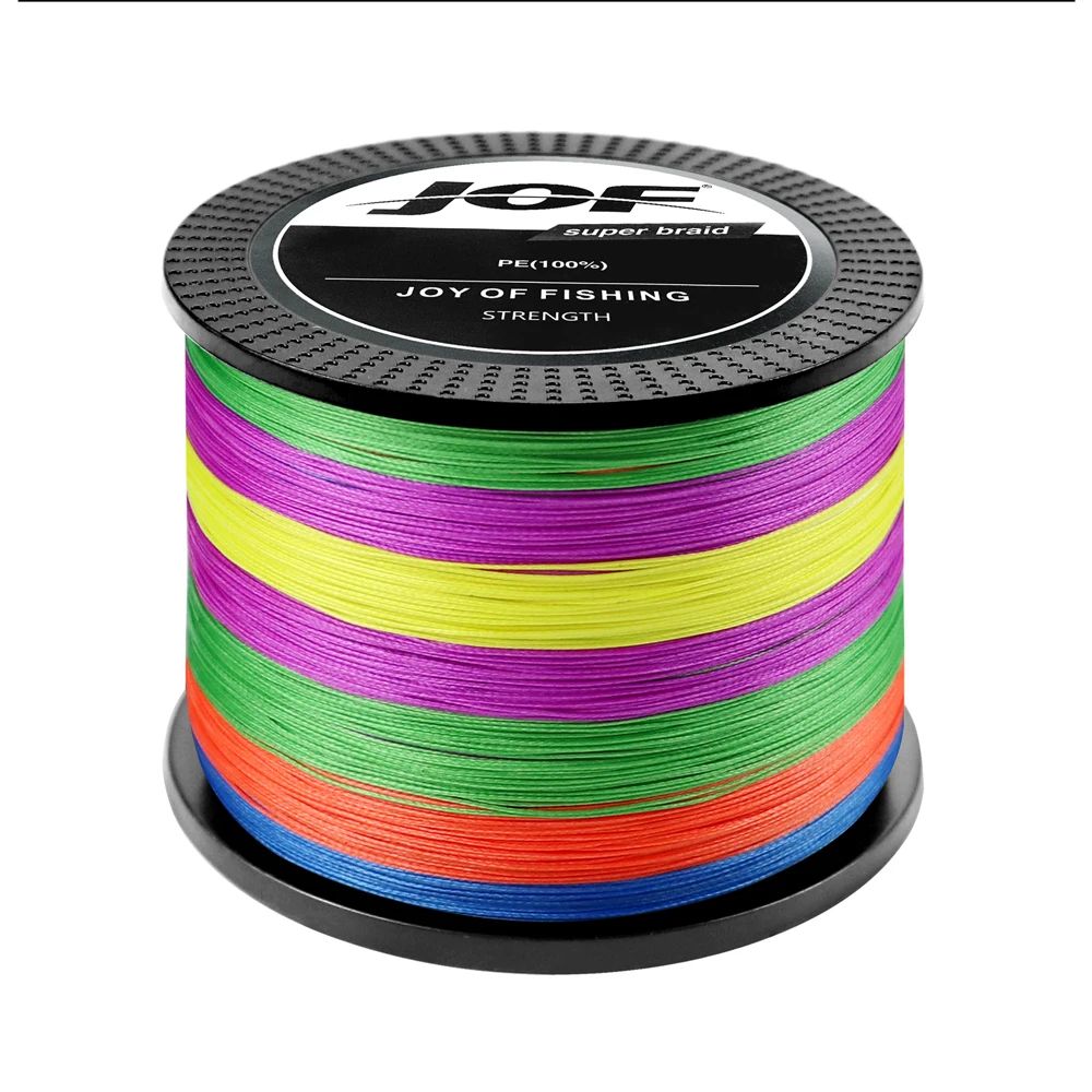 Linha de Pesca Trançada JOF Sea Fishing Forte PE X12 300M 500M 1000M 12 Fios 33lb~149.9LB Linha de Pesca Original