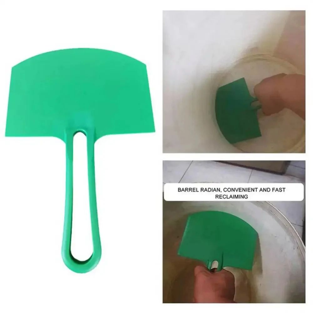 1-3 peças de pás de balde curvas, espátula, raspador, massa de calafetar, tinta, drywall, ferramentas de construção de emplastro e reparo de decalques