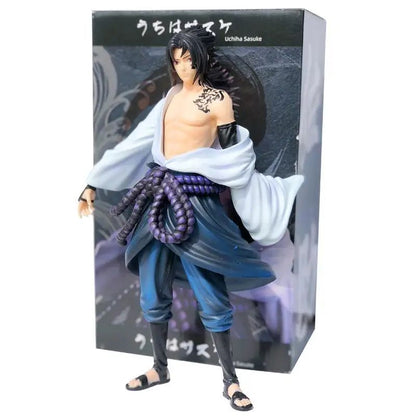 1 Peça 20cm Anime Naruto Sasuke Kakashi Uzumaki Gaara Bonecos de Ação Desenhos Animados PVC Modelo Colecionável Brinquedos Presentes de Aniversário para Meninos