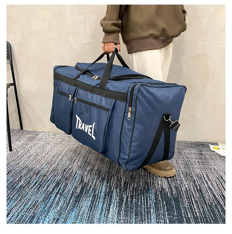 Travel Bag Foldable Large Capacity Waterproof Business Sports Handbags Wear-Resistant Portable Multifunction Duffel Bags mochila