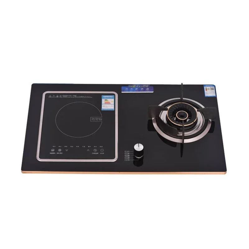 Desktop 220v Household Built-in Electric Dual-purpose Gas Stove Induction Cooker Natural Gas/Liquefied Petroleum Gas Single-burn