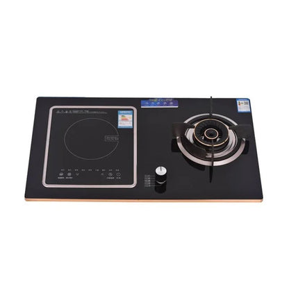 Desktop 220v Household Built-in Electric Dual-purpose Gas Stove Induction Cooker Natural Gas/Liquefied Petroleum Gas Single-burn