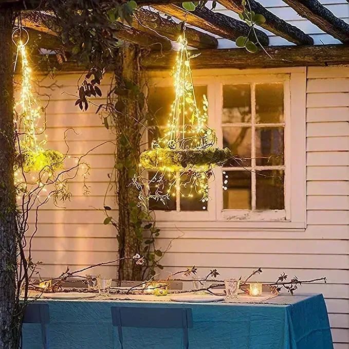 7M/12M/22/32M Solar Led Fairy Light Outdoor Festoon Led Waterproof Garland String Lights Christmas Party Garden Solar Lamp Decor