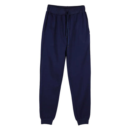 Calças de Moletom Masculinas/Femininas Casuais de Lã Calças Esportivas Unissex Moda Lisa Solta Calças Streetwear Outono Inverno Corrida Fitness P