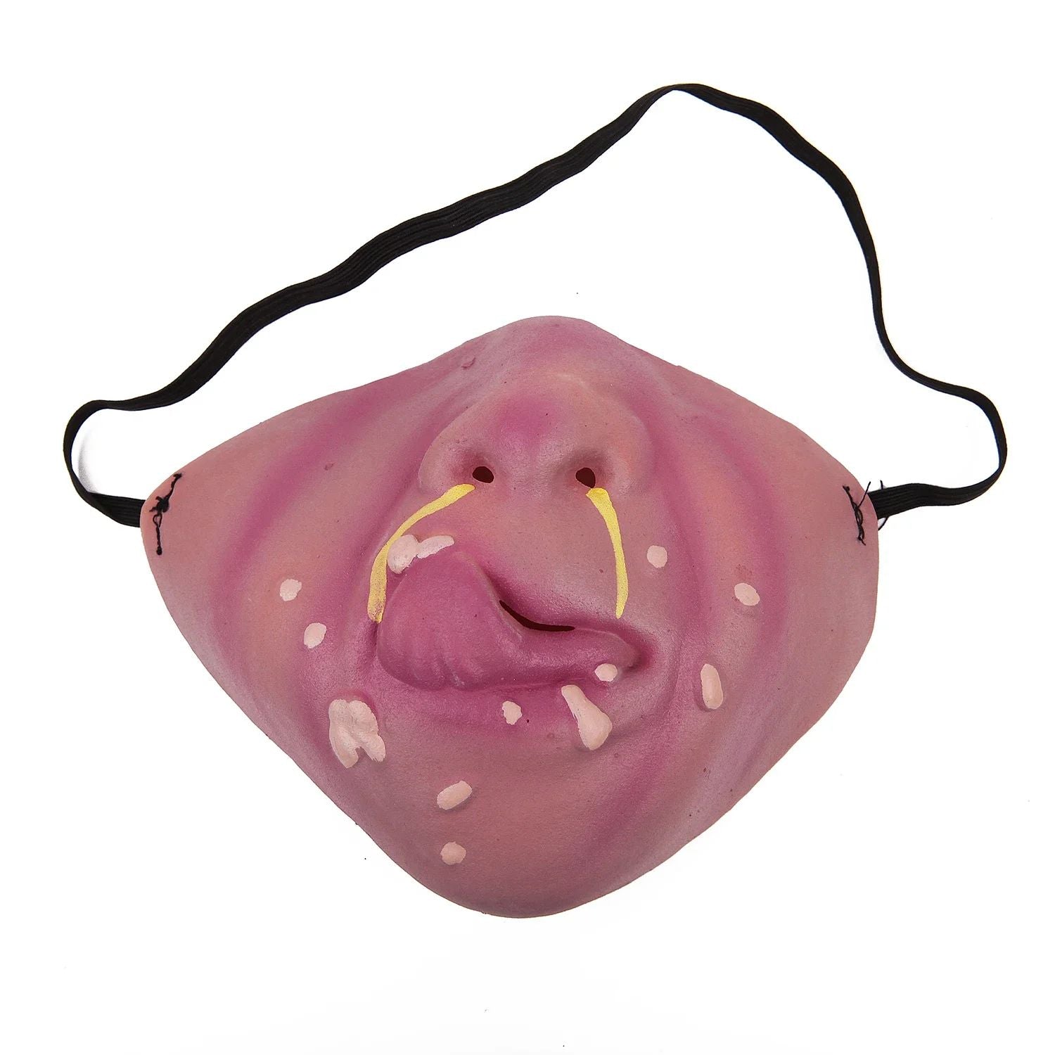 Funny Latex Half Face Masks Adult Clown Mask Horrible Masks Humorous Funny Elastic Band Faced Mask Halloween Party Cosplay Props