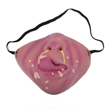 Funny Latex Half Face Masks Adult Clown Mask Horrible Masks Humorous Funny Elastic Band Faced Mask Halloween Party Cosplay Props