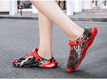 Novelty Hot Sale Garden Shoes for Women Mens Sandals EVA Lightweight Beach Clogs Summer Beach Zapatos Hombre for Men and Women