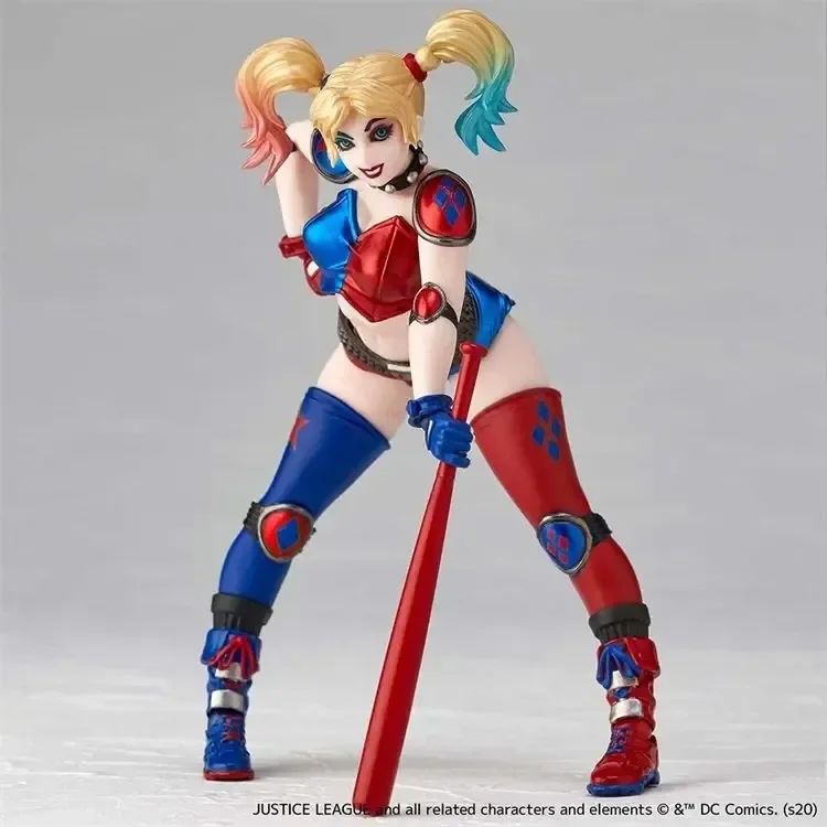 Boneco de Ação Harley Quinn de 15cm, Harley Quinn do Coringa Yamaguchi, Articulado, Modelo Harleen Quinzel, Brinquedos de Coleção em PVC