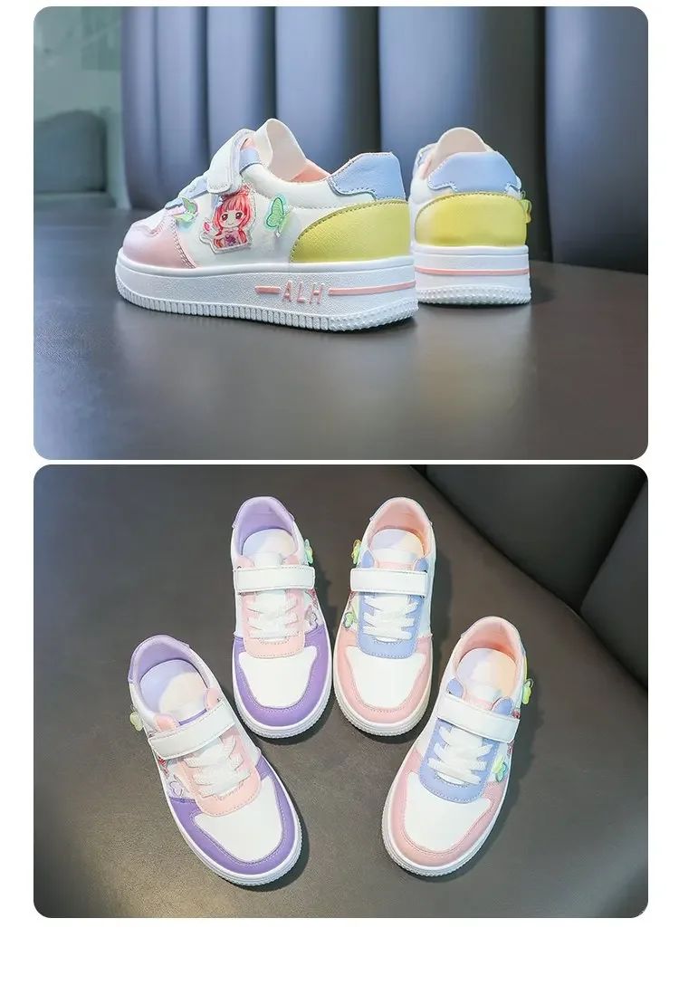 CKid Shoes Sneaker Shoe Boys Girls Baby Cartoon Canvas Sports Shoes Spring Autumn Children Board Shoes with Leisure New Fashion