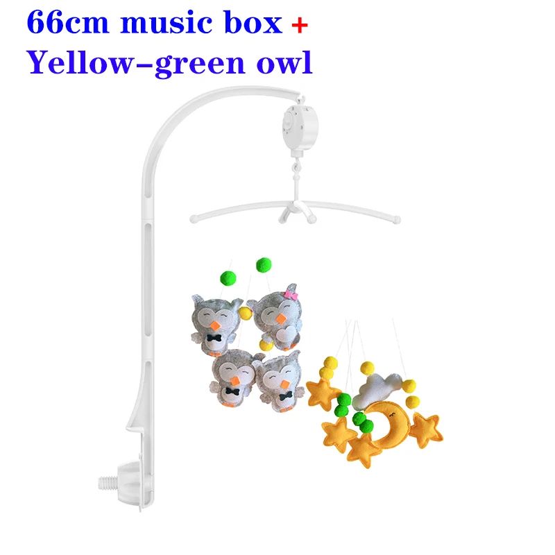 Baby Mobile Rattles Toys Baby Toys 0-12 Months Carousel Crib Holder Baby Mobile To Bed Bed Bell Mom Handmade Toys for Newborns