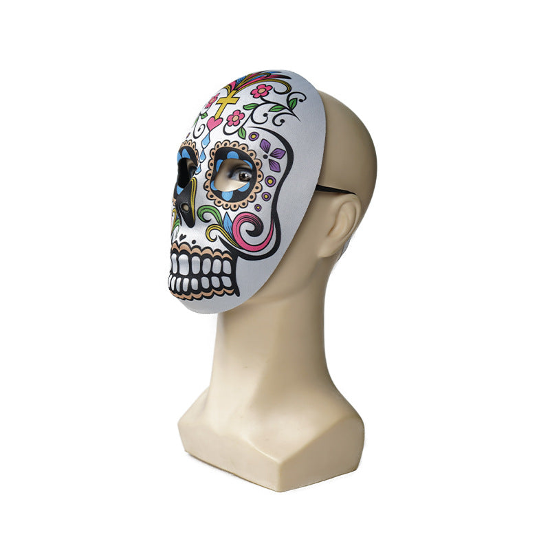Movie Day of The Dead Mask Scary Night Halloween Party Cosplay Costume Props Skull Mask for Adult Classic men's and women's
