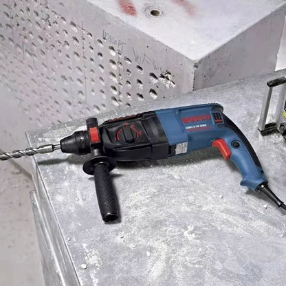 Furadeira de impacto e martelo elétrico Bosch, furadeira elétrica, picareta elétrica de duplo uso GBH-28, ferramenta elétrica multifuncional para concreto