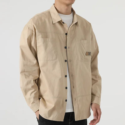 Loose Casual Boys Shirts Outdoor Long Sleeve Army Green Cotton 7XL 8XL 9XL 10XL 150KG Plus Size Cargo Blouses Black Men Clothes